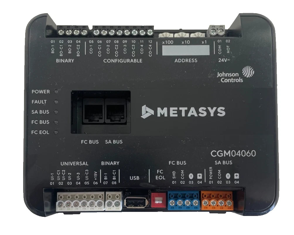 Johnson Controls M4-CGM04060-0 10-Point Application Controller