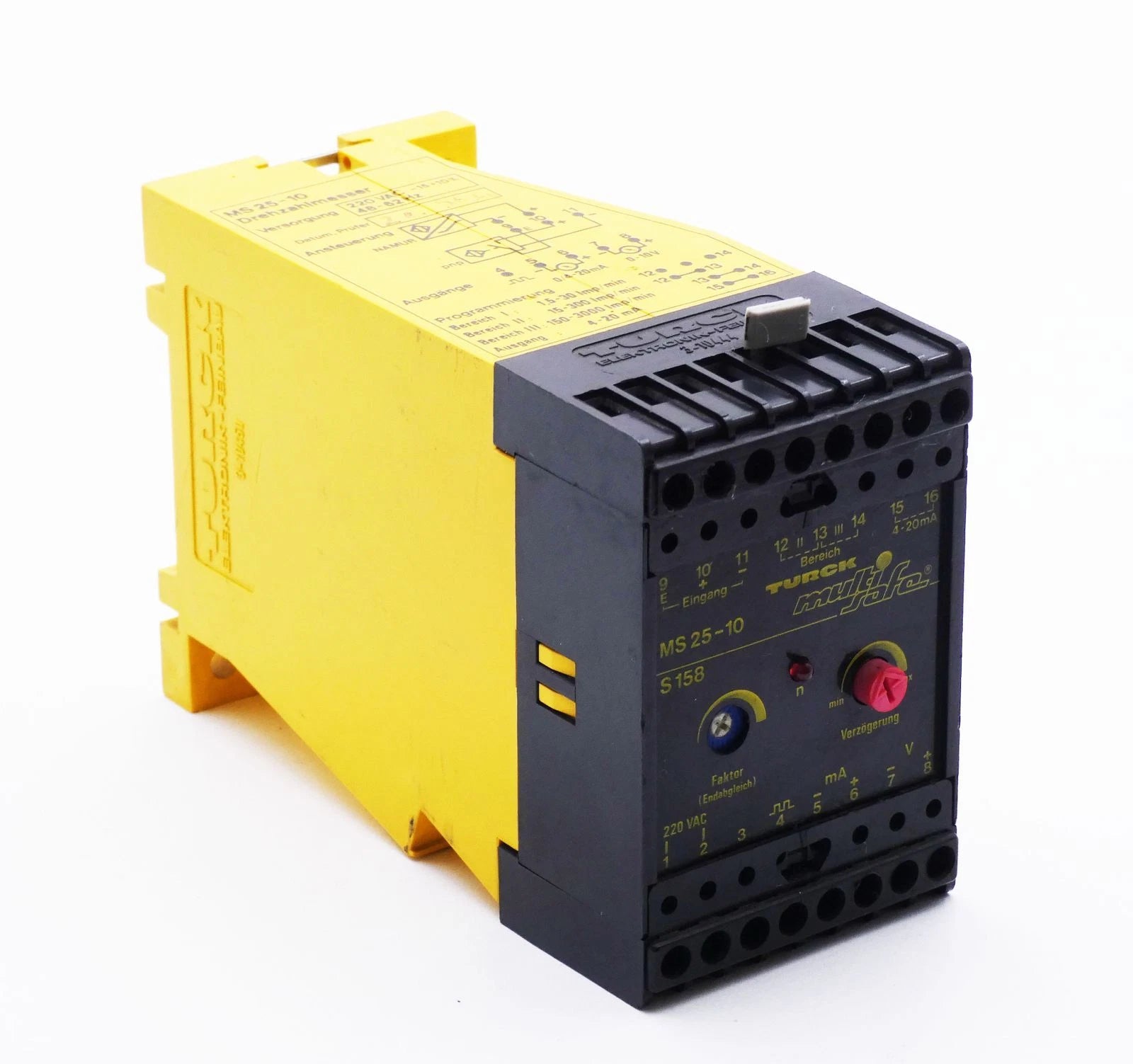 MS25-10 | Turck Industrial Magnetic Safety Switch for Guard Monitoring