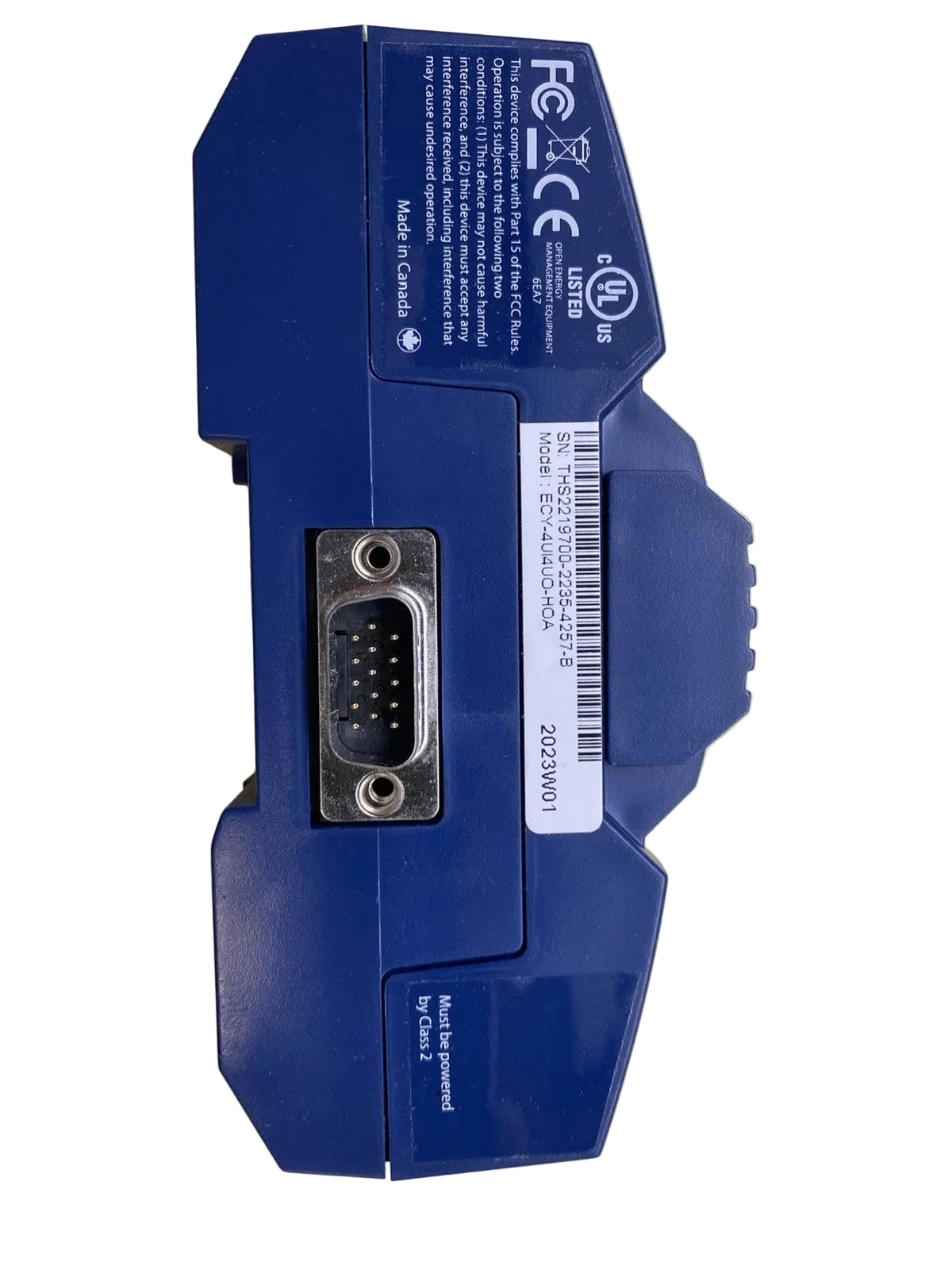 Distech Controls ECY-4UI4UO-HOA Eight-Point I/O Extension Module with HOA Switches and Potentiometers