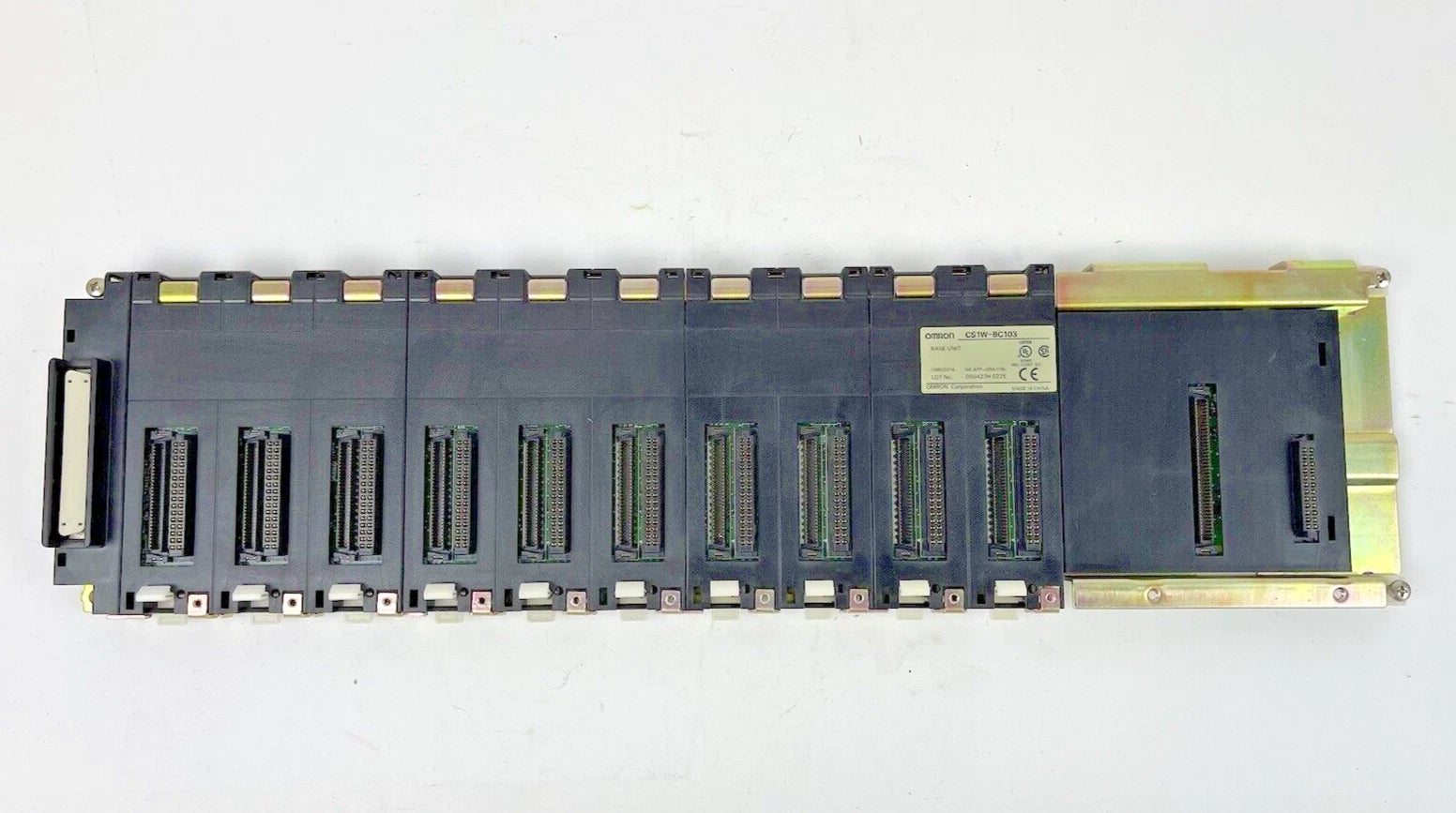 CS1W-BC103 | Omron CS1 PLC 10-Slot Backplane Base Unit