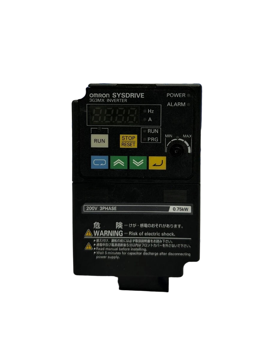 3G3MX-A2007 | Omron MX Series 0.75 kW Three-Phase AC Inverter Drive 200–240 V