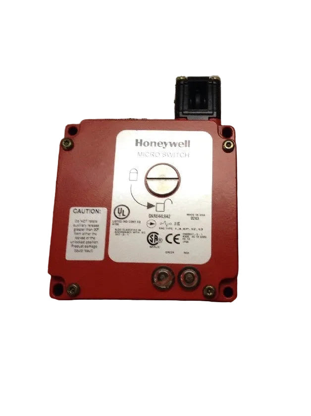 GKRE44L9A2 | Honeywell Solenoid Safety Interlock Switch with Spring-Loaded Key