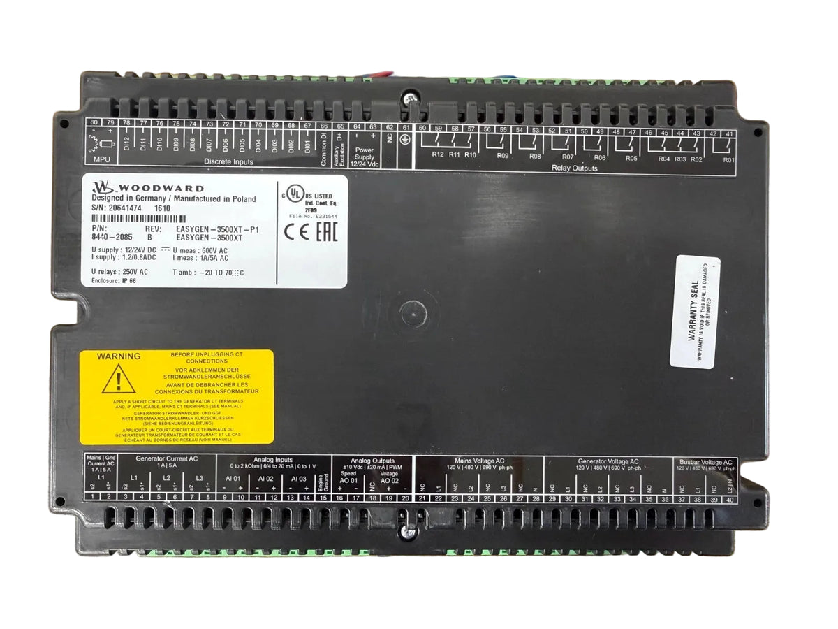 Woodward 8440-2085 easYgen-3500XT-P1 Genset Controller