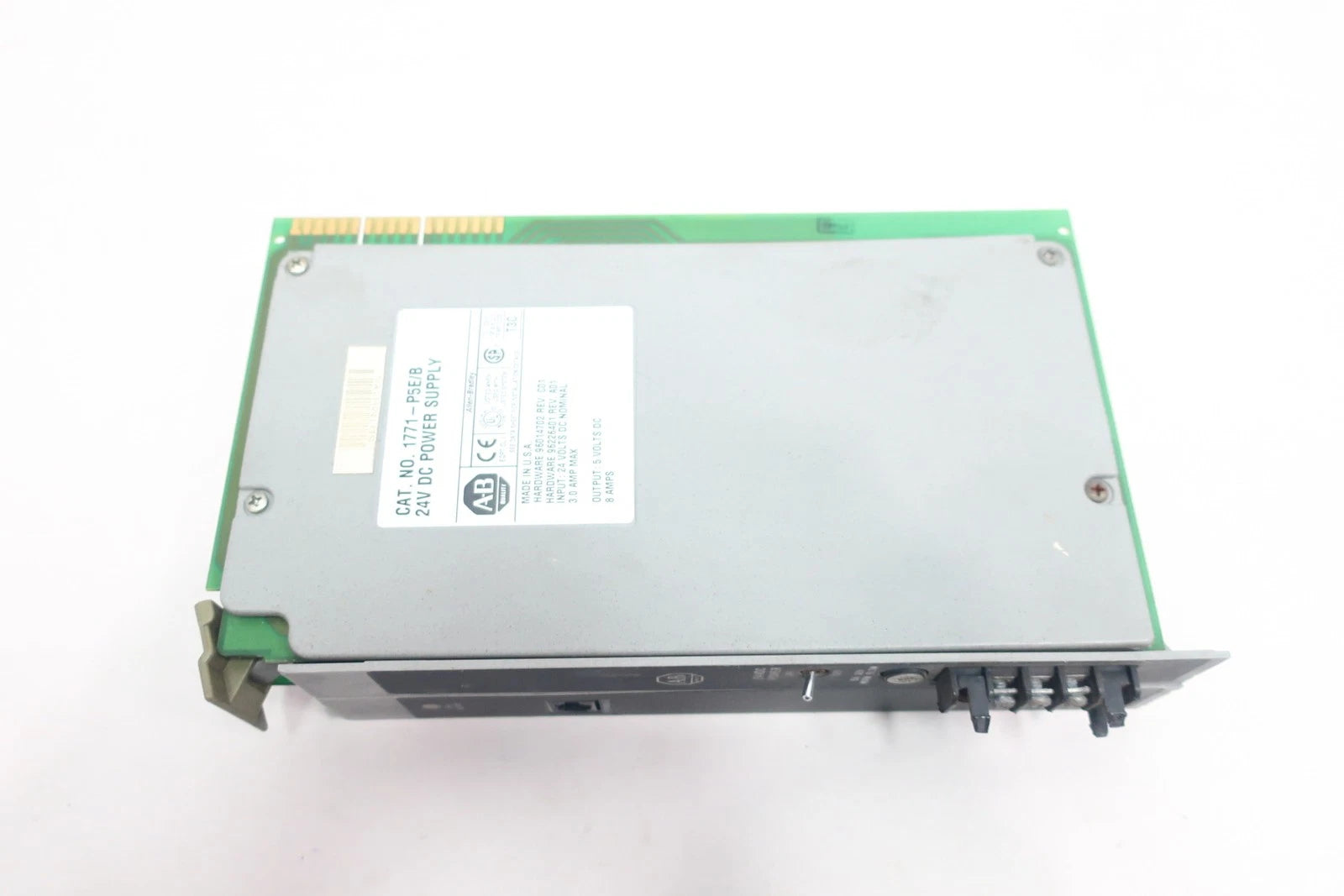 1771-P5 | Allen-Bradley PLC-5 Power Supply Module 24VDC 8A for 1771 I/O Chassis