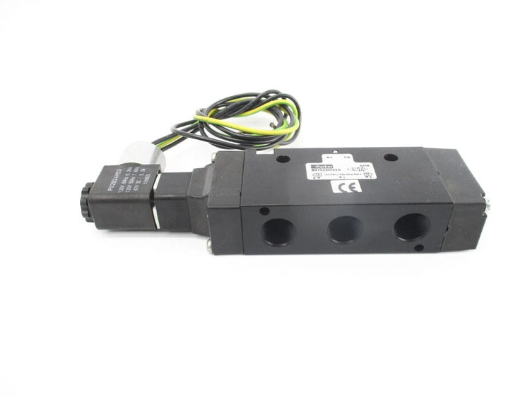 Parker B612ADH53A 3/8 Inch 2-Position Solenoid Air Valve with Air Return