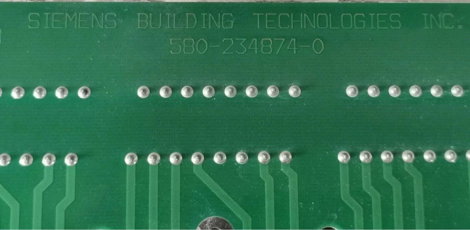 Siemens 580-234874-0 CC-5 Fire Alarm Cardcage Board