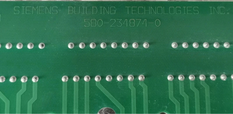 Siemens 580-234874-0 CC-5 Fire Alarm Cardcage Board