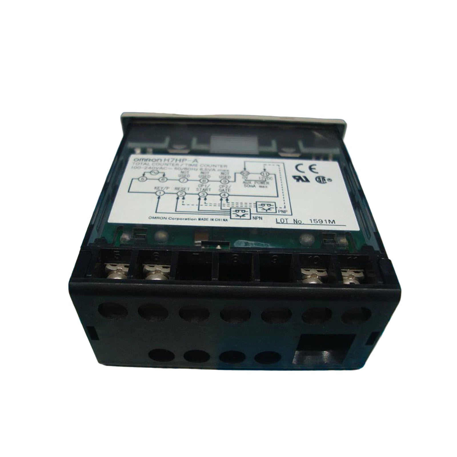 H7HP-A | Omron H7HP Series Time Counter 6-Digit LCD 100–240 VAC IP66