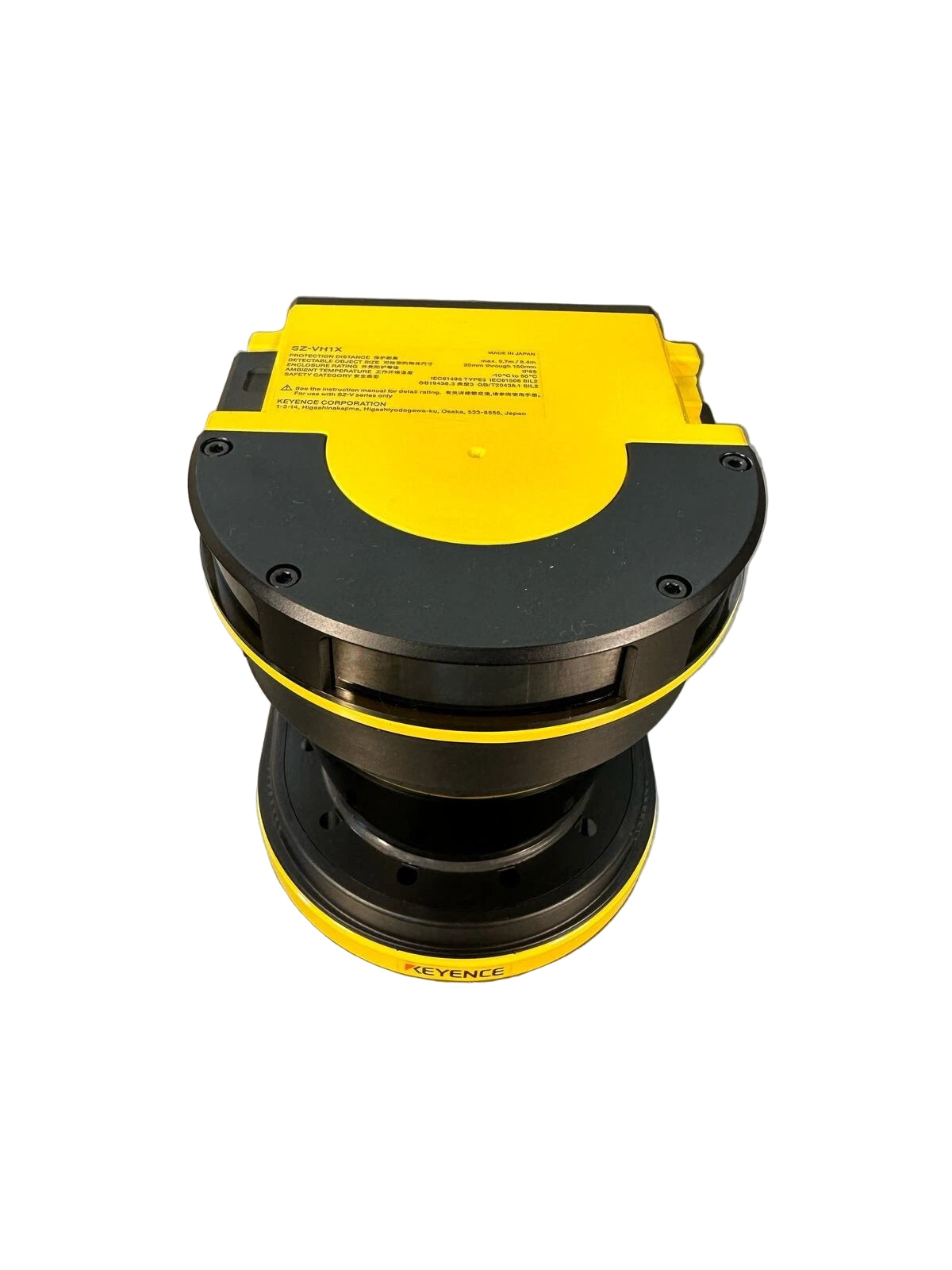 SZ-VH1 | Keyence Safety Laser Scanner Head, 5.7–6.4 m Range, Standard Type with Camera