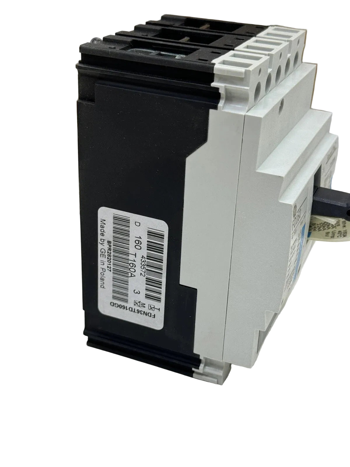 General Electric FDN36TD160GD 3-Pole 160A Molded Case Circuit Breaker 50kA