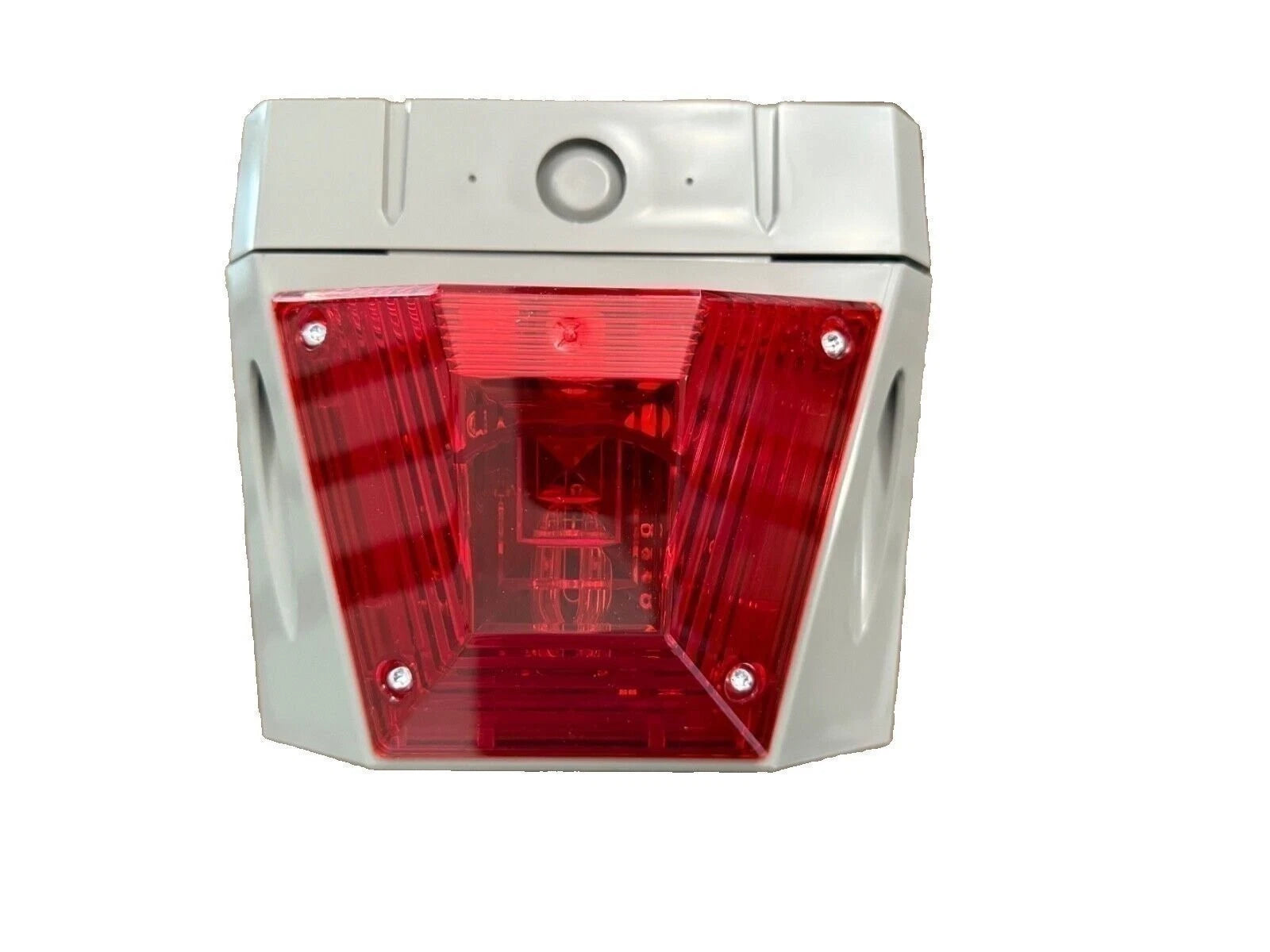 Wheelock 104075 ASRS-R-DC 24VDC Audible Strobe with Red Lens