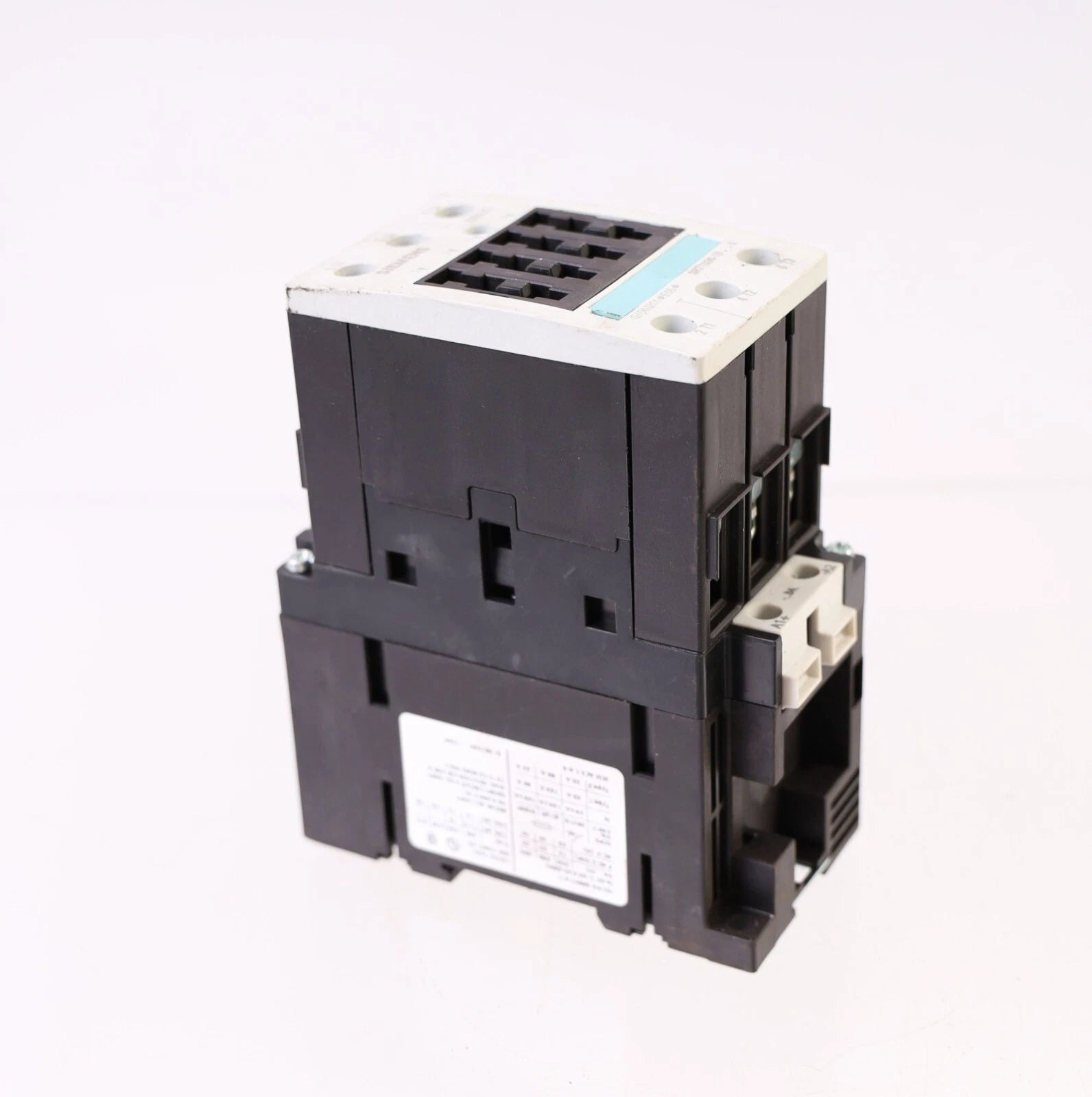 Siemens 3ZX1012-0RT03-1AA1 SIRIUS 3RT1 Contactor Operating Instruction Module