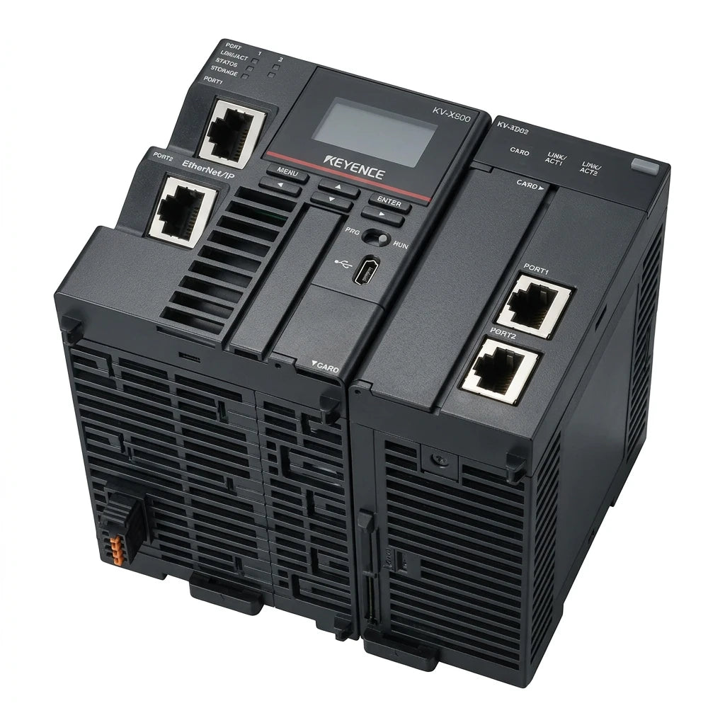 Keyence KV-X500 128MB High-Speed Programmable Logic Controller CPU Unit