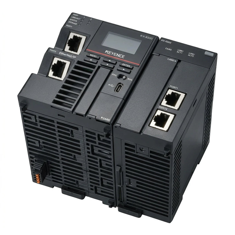 Keyence KV-X500 128MB High-Speed Programmable Logic Controller CPU Unit