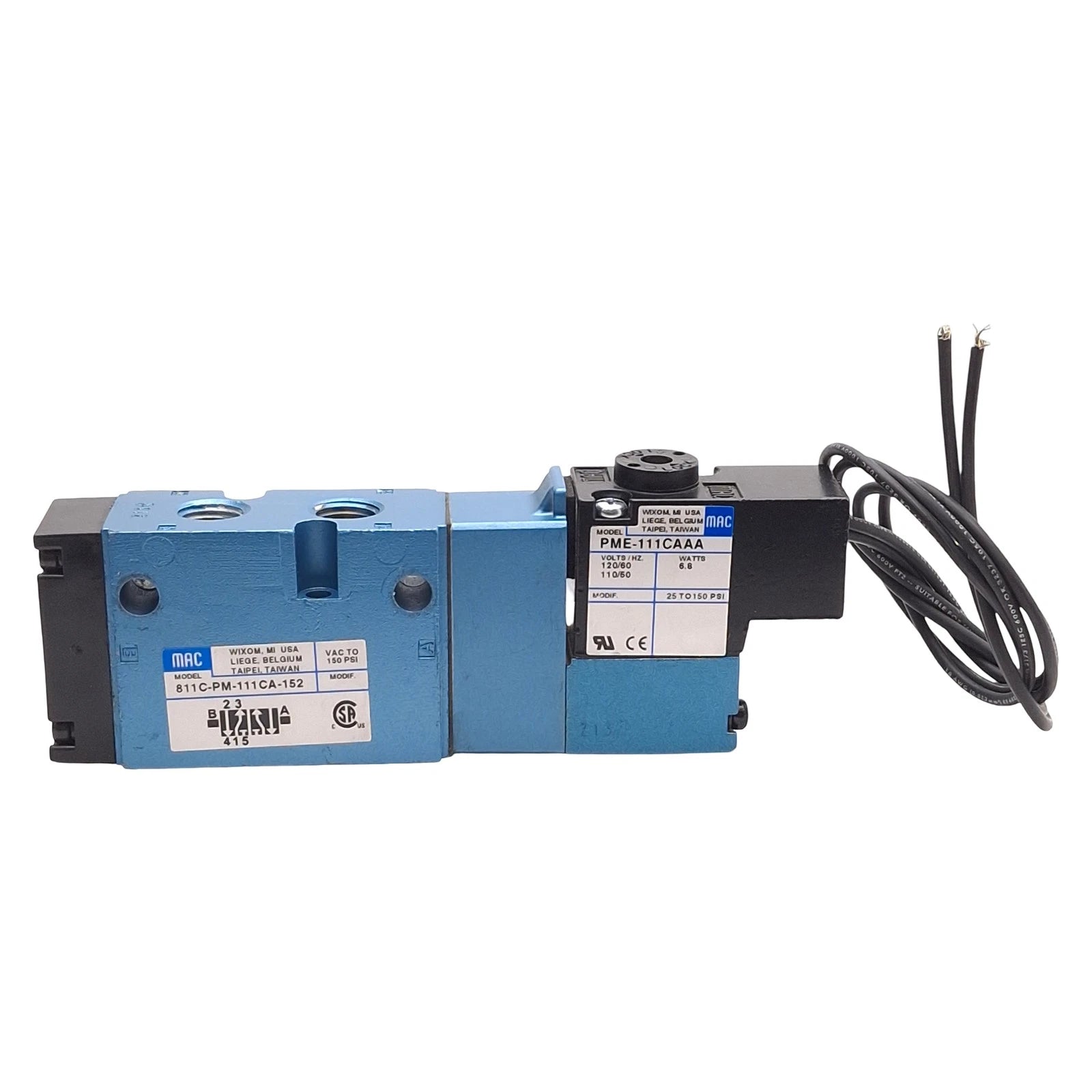 811C-PM-111CA-152 | Mac Valves Inc Solenoid Valve 110/120 Vac