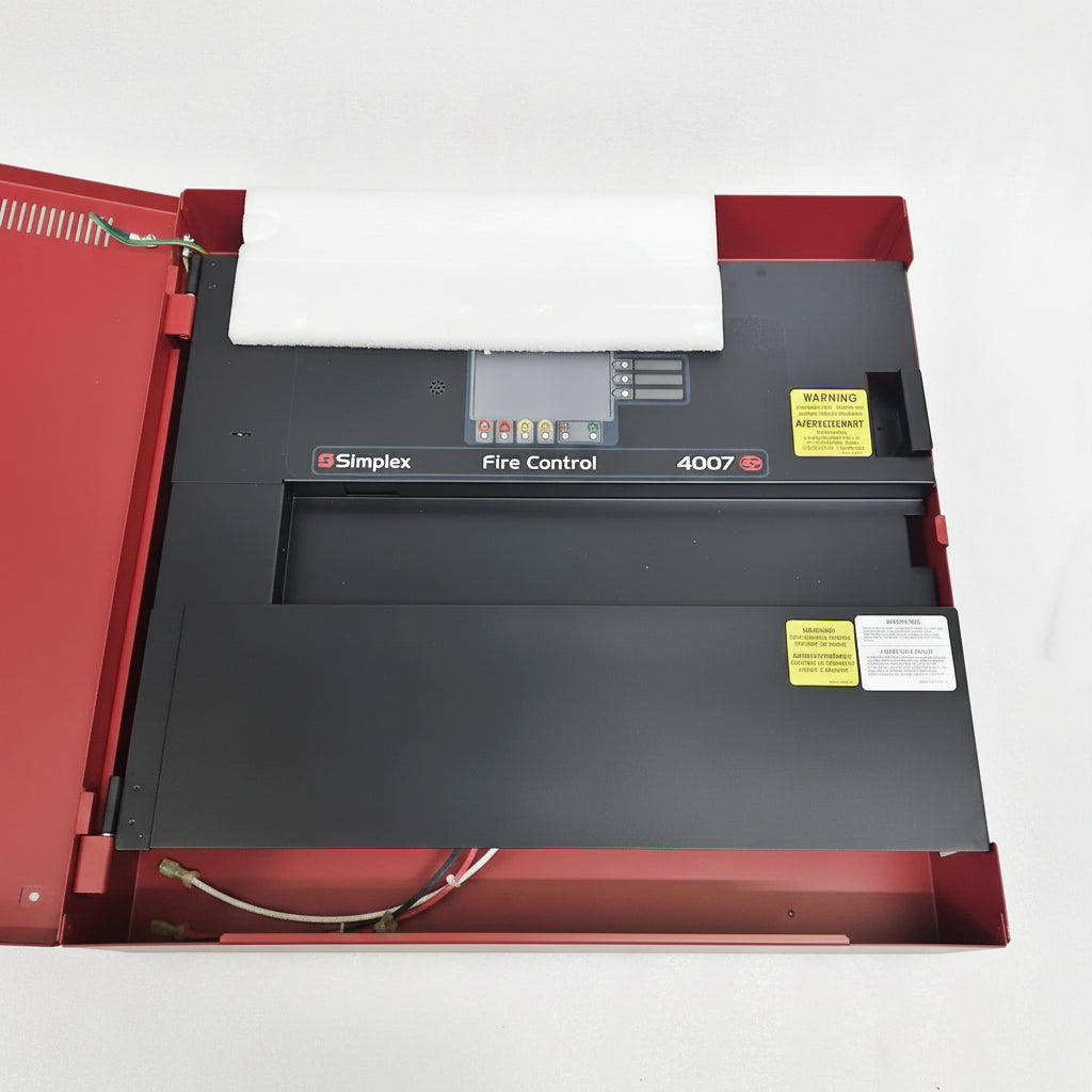 Simplex 4007-9201 4007ES Addressable Fire Alarm Control Panel Red