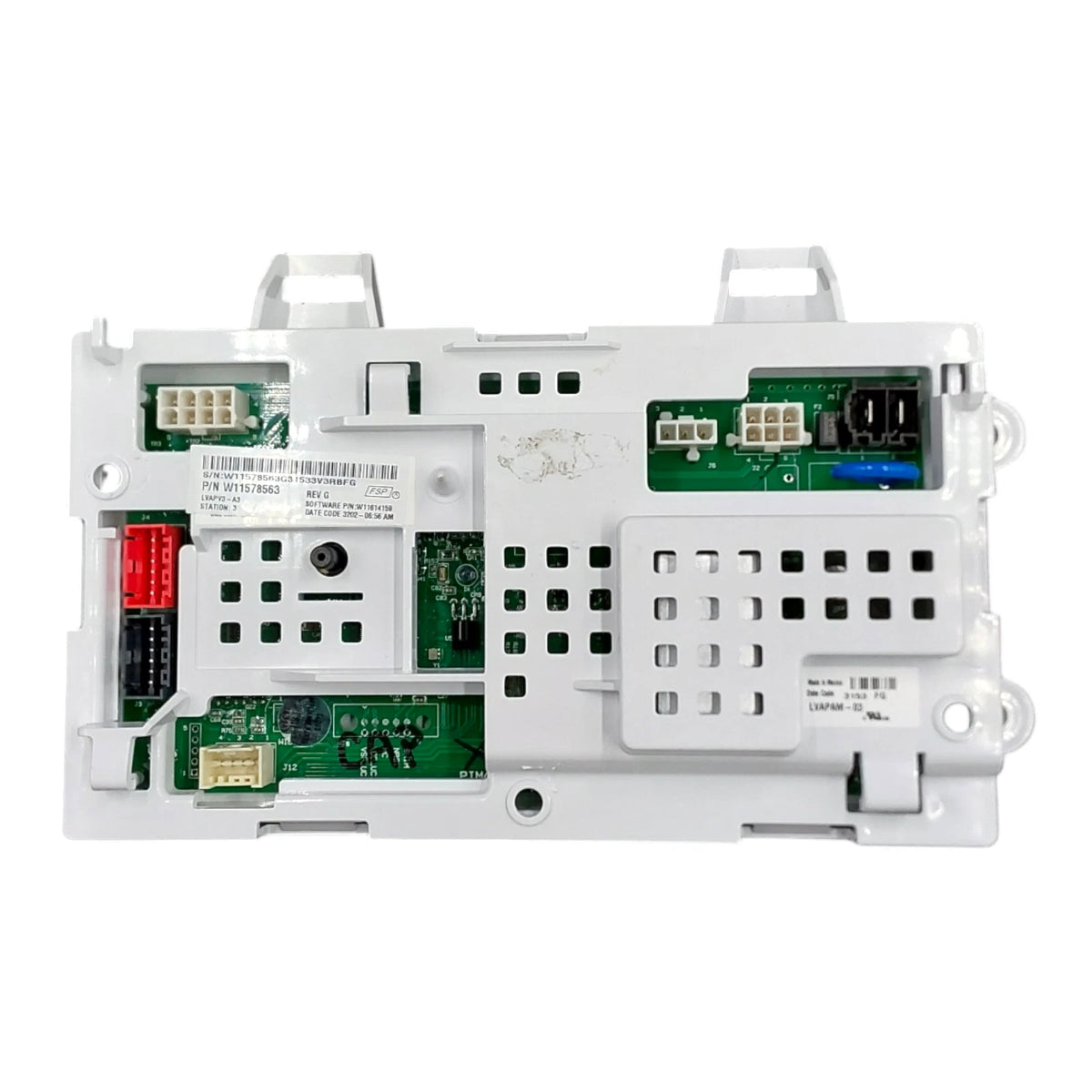 Whirlpool W11578563 Washer Machine and Motor Control Board