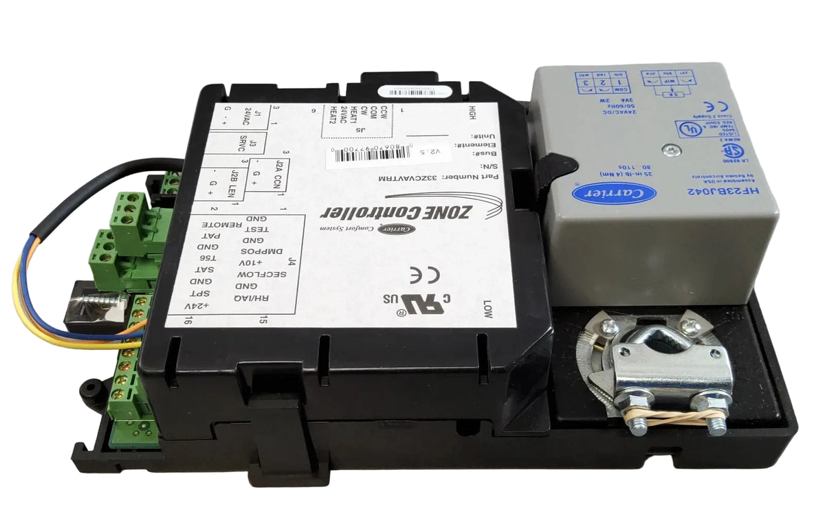 Carrier 33ZCVAVTRM ComfortID Single Duct VAV Zone Controller for Commercial HVAC Air Terminal Systems