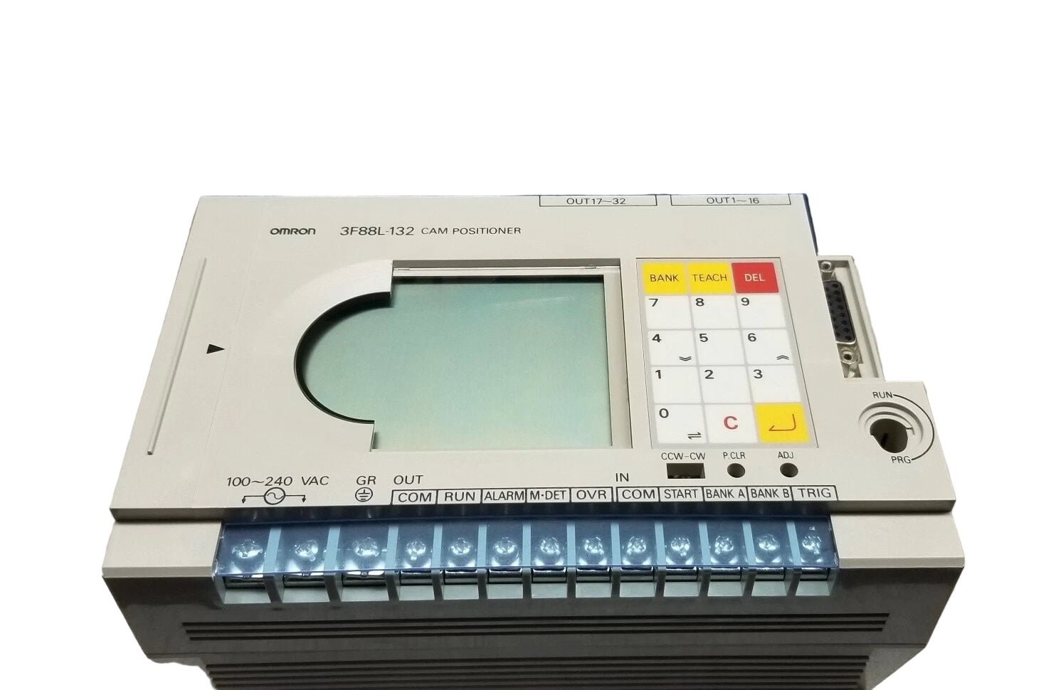 3F88L-132-SD | Omron Cam Positioner 32 Outputs 100–240 VAC 12–30 VDC Transistor