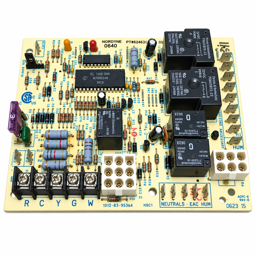 Nordyne 624631-B Integrated Furnace Control Board Module