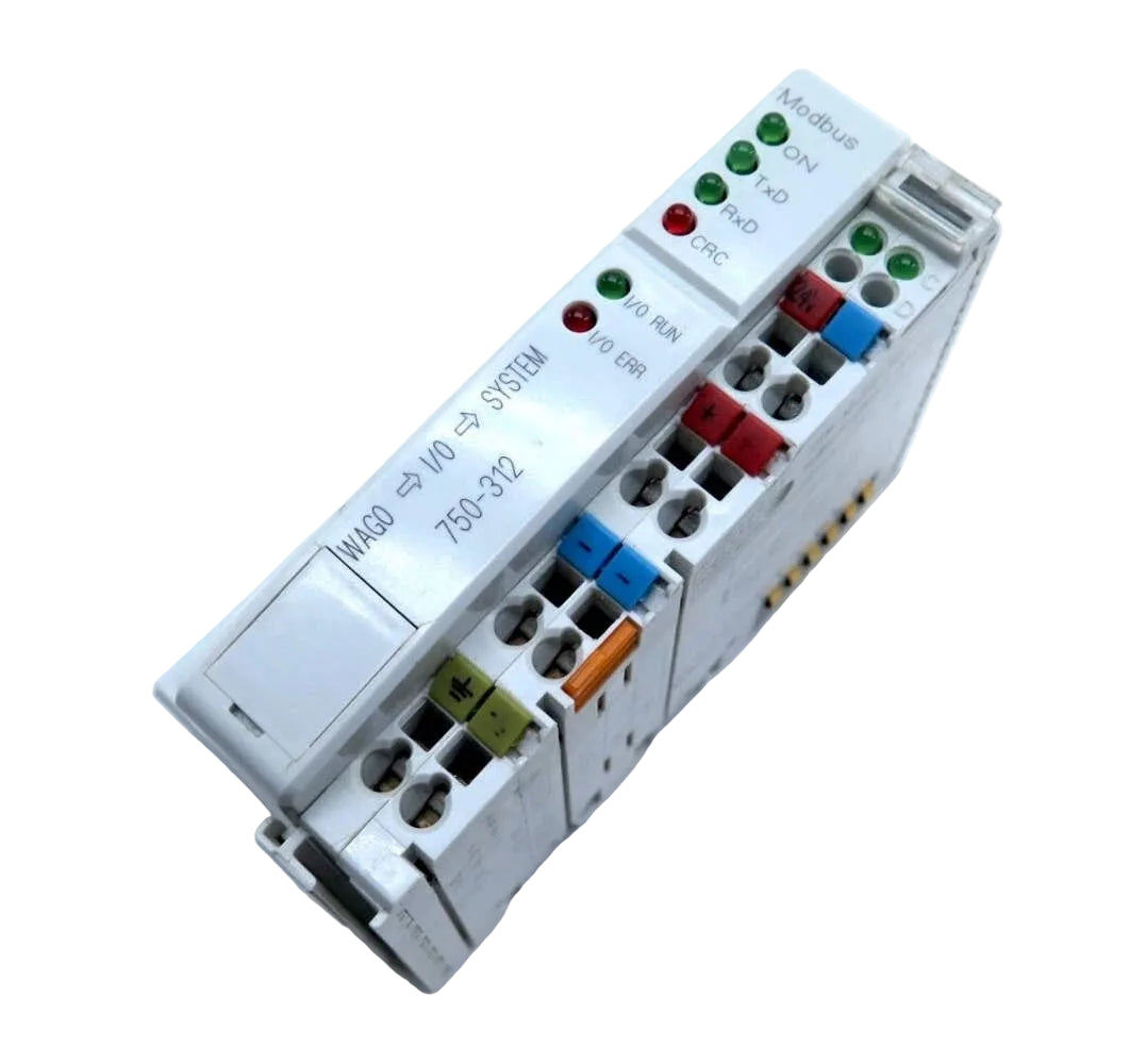 750-312 | Wago MODBUS RTU RS-485 Fieldbus Coupler for WAGO I/O System 750