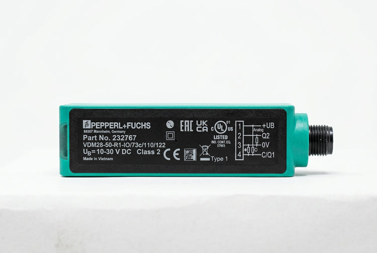 Pepperl+Fuchs VDM28-50-R1-IO/73C/110/122 Laser Distance Sensor