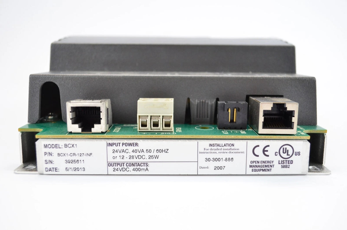Schneider Electric Andover Continuum BCX1-CR-127-INF BACnet NetController II