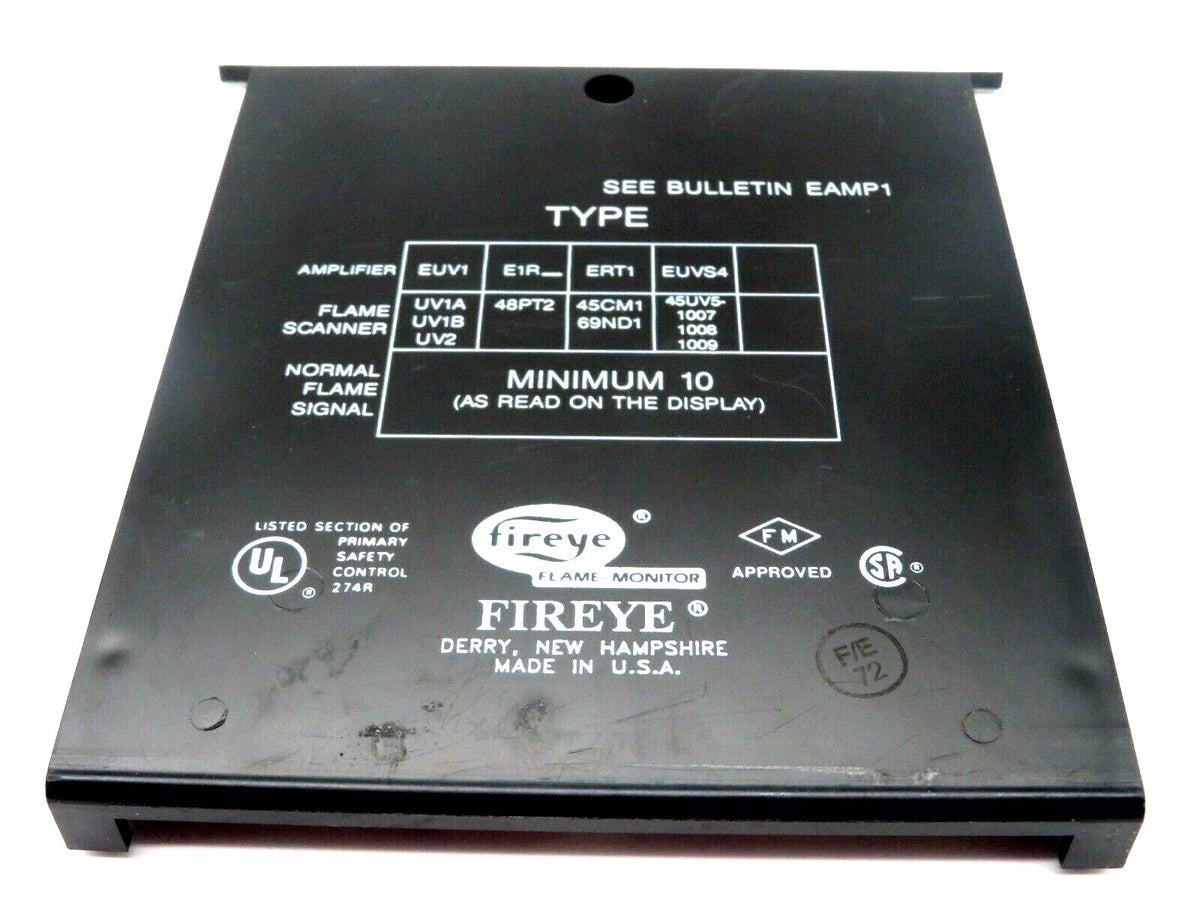 Fireye EUV1 Ultraviolet Flame Amplifier Module for Flame-Monitor Burner Control System