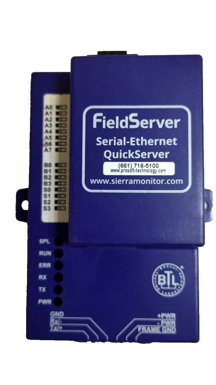 ProSoft Technology PS-QS-1510-0780 500-Point Serial Ethernet QuickServer Gateway