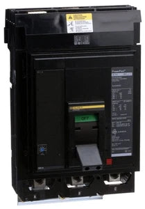 Square D MJA36500 PowerPact M 500 Ampere Three-Pole 600 Volt Molded Case Circuit Breaker