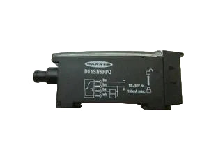 D11SN6FPQ | Banner Engineering D11 Plastic Fiber Optic Photoelectric Sensor