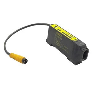 D12SN6FVQ | Banner Engineering D12 Glass Fiber Optic Amplifier, NPN Output