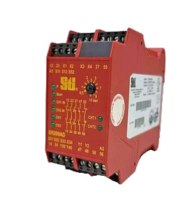 SR209AD01 | Omron Dual Channel Safety Monitoring Relay 24 VAC/DC 4PST-NO