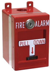 Edwards Signaling MPSR1-D45WX-GE Explosion-Proof NEMA 4X Manual Fire Alarm Pull Station