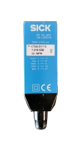 SICK KT5W-2N1113 RGB Contrast Sensor with NPN Output