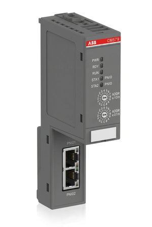 ABB CM579-PNIO AC500 PROFINET IO RT Controller Module 2-Port