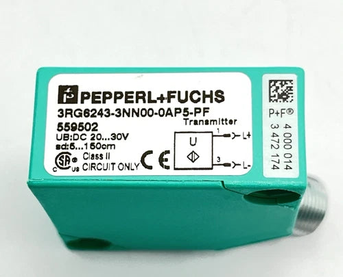 Pepperl+Fuchs 3RG6243-3NN00-0AP5-PF Ultrasonic Sensor Transmitter