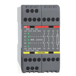 ABB 2TLA010026R0000 RT6 24DC Industrial Safety Relay