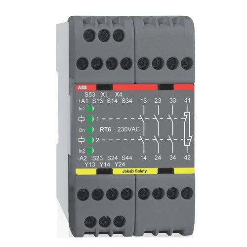 ABB 2TLA010026R0000 RT6 24DC Industrial Safety Relay