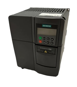 Siemens 6SE6420-2AD25-5CA1 MICROMASTER 420 5.5 kW Variable Frequency Drive