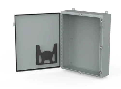 nVent Hoffman A362408LP 36 x 24 x 8 in Steel Wall-Mount Enclosure
