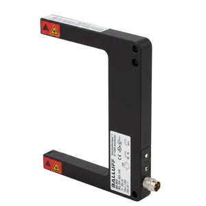 Balluff BGL0025 Laser Fork Sensor 80mm Through-Beam PNP NO/NC