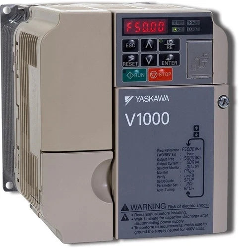 Yaskawa CIMR-VU4A0009FAA V1000 5 HP 480V 3-Phase AC Drive