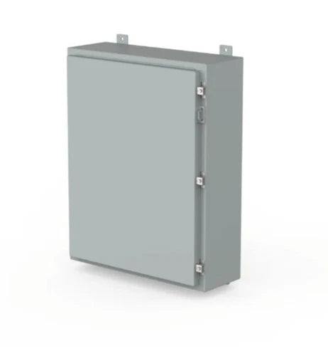 nVent Hoffman A362408LP 36 x 24 x 8 in Steel Wall-Mount Enclosure