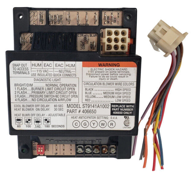 ST9141A1002 | Honeywell Electronic Fan Timer