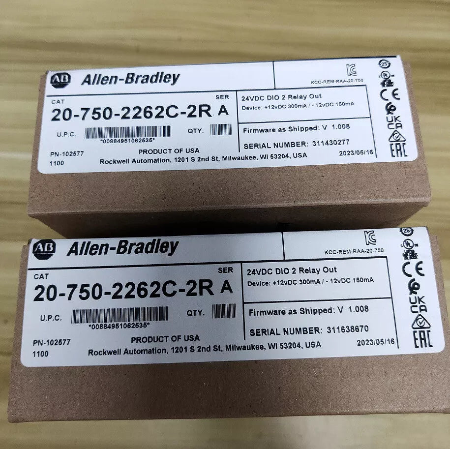 20-750-2262C-2R | Allen-Bradley PowerFlex 750 24V I/O Module: 2AI, 2AO, 6DI, 2RO