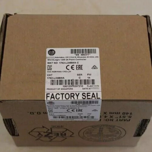 1762-L24BWA | Allen-Bradley MicroLogix 1200 14 Digital Input 24VDC 10 Relays Out