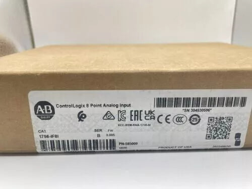 1756-IF8I | Allen-Bradley ControlLogix Analog Isolated Input Module 8-Points 36Pin