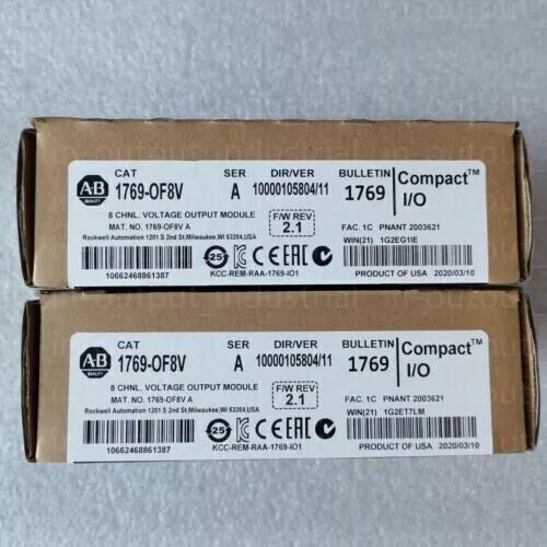 1769-OF8V | Allen-Bradley CompactLogix 8 Channel Analog Voltage Output Module