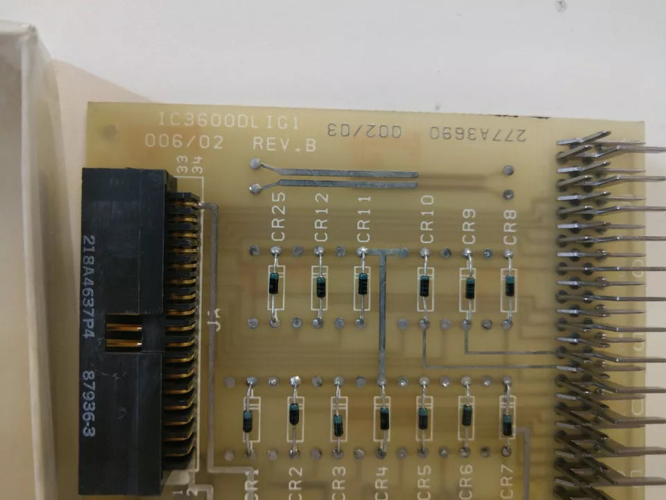 IC3600DLIG1 | General Electric Diode Interface Board